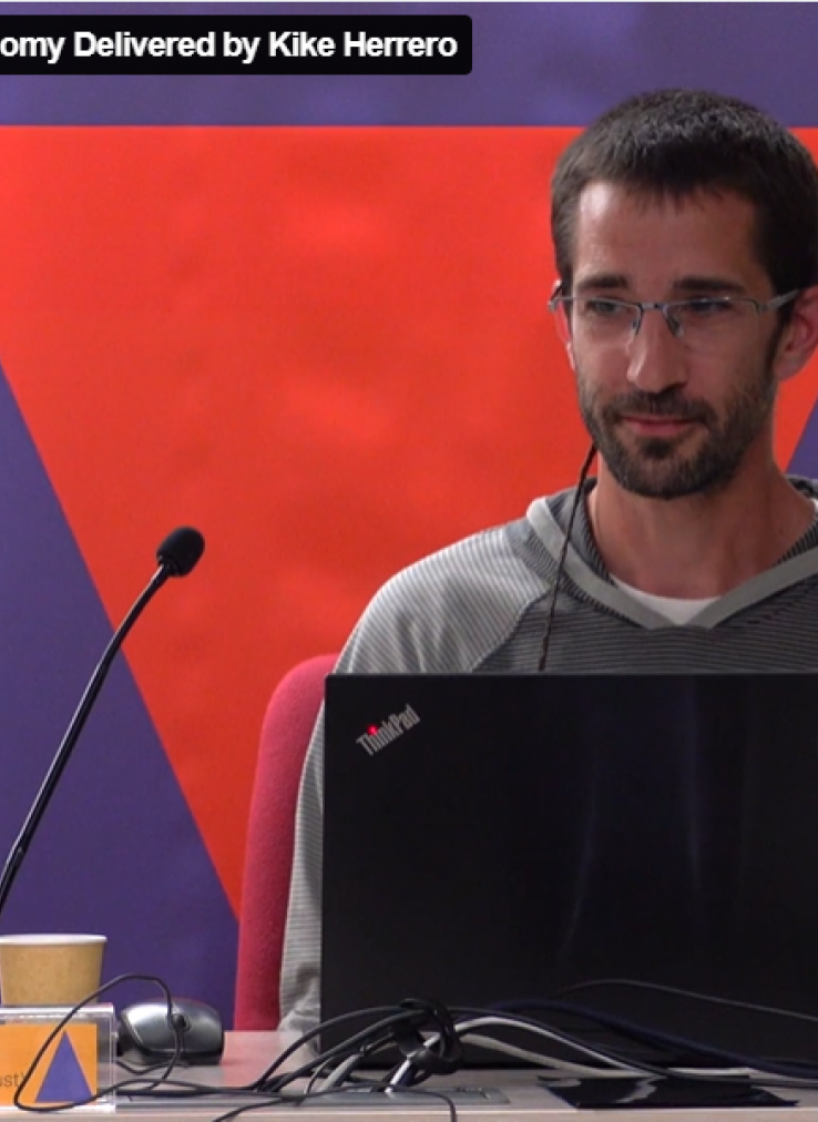 Imaging in astronomy Delivered by Kike Herrero